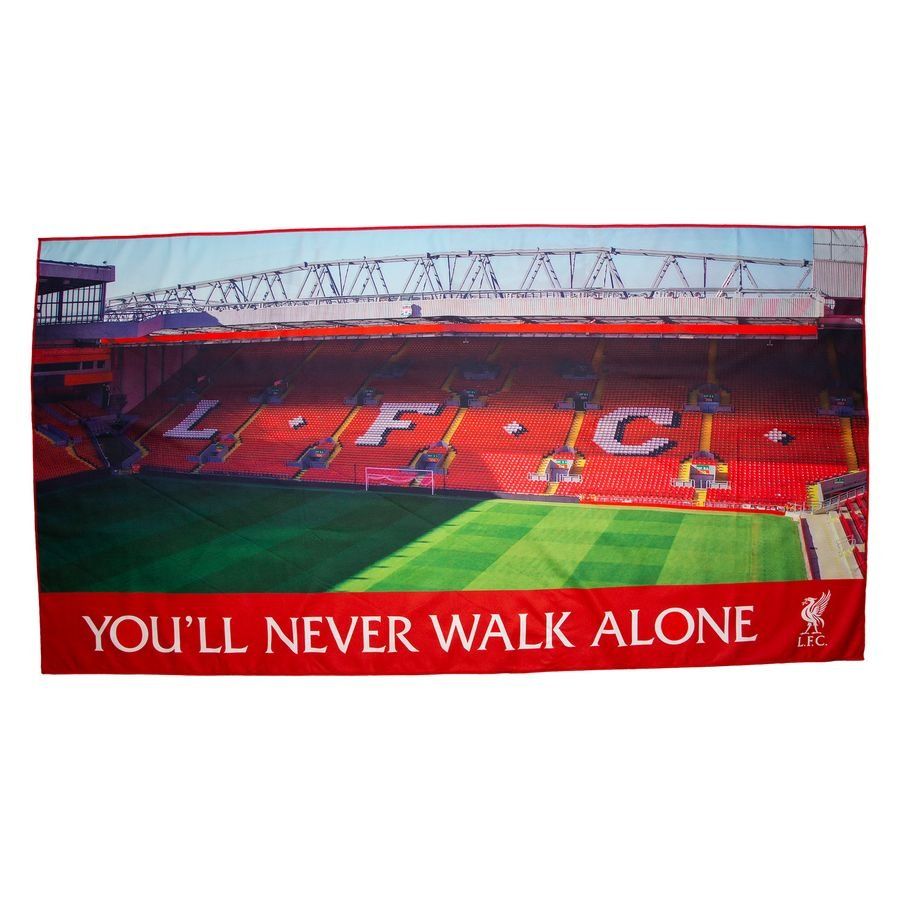 Liverpool Beach Towel Anfield Road - Red/White - Men's-SoccerKits Hub | Buy Soccer Jerseys Online